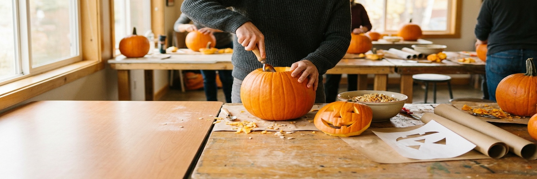 Pumpkin Succulent Arrangement Workshop