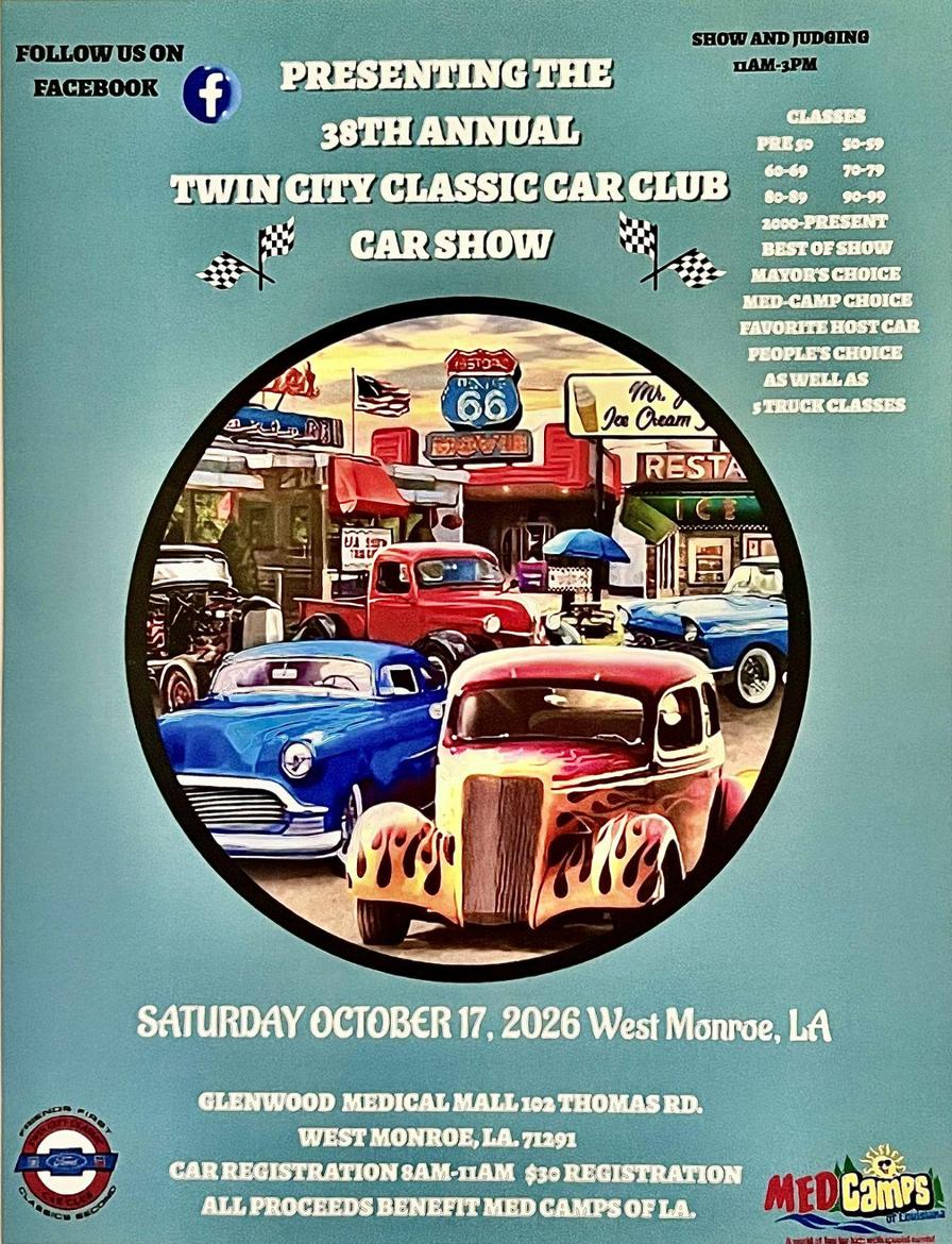 38th Annual Twin City Classic Car Club Car Show