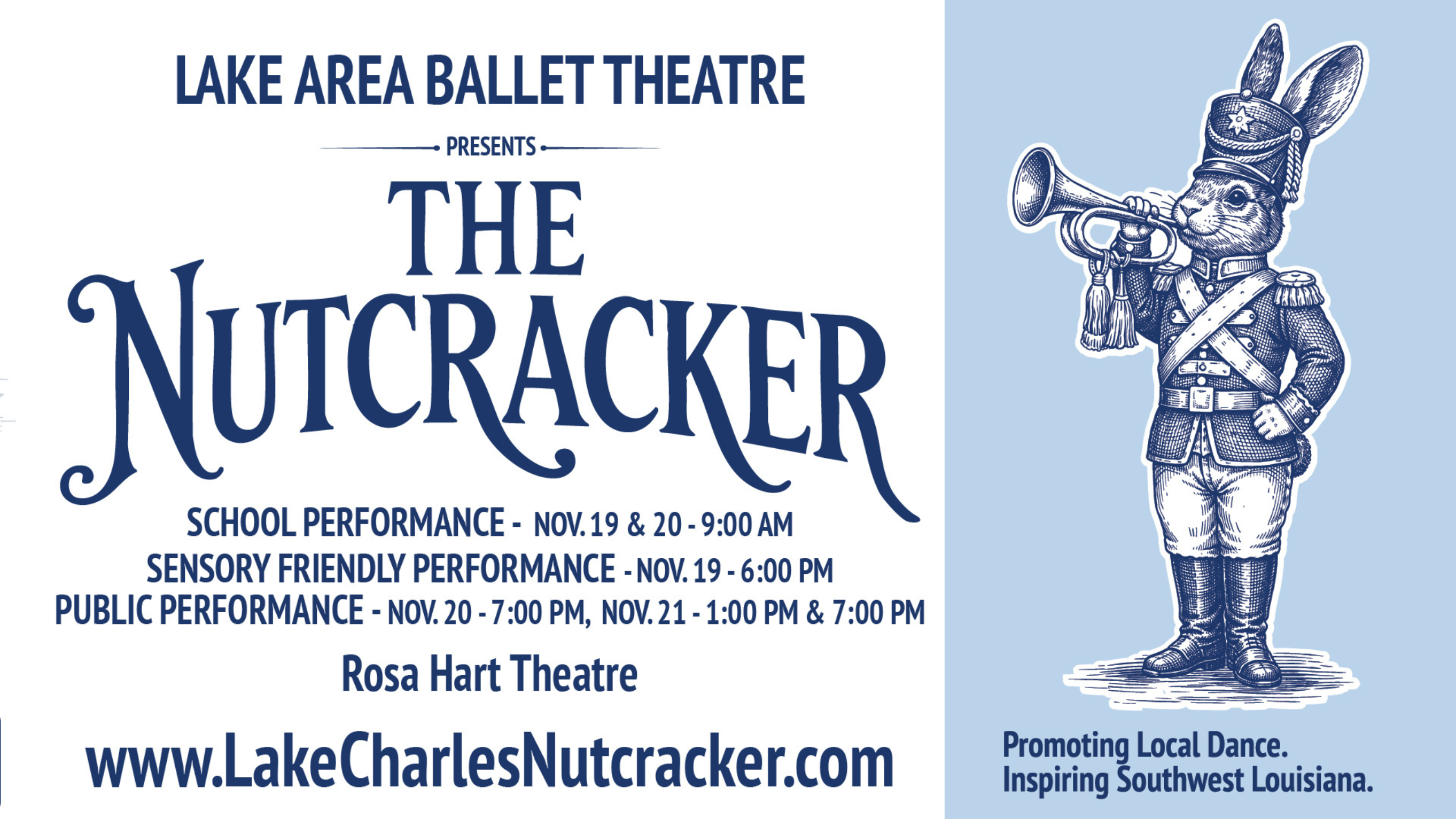 Lake Area Ballet Theatre Presents: The Nutcracker (Sensory Show)