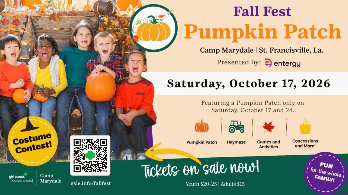 Girl Scout Louisiana East Fall Fest and Pumpkin Patch Days
