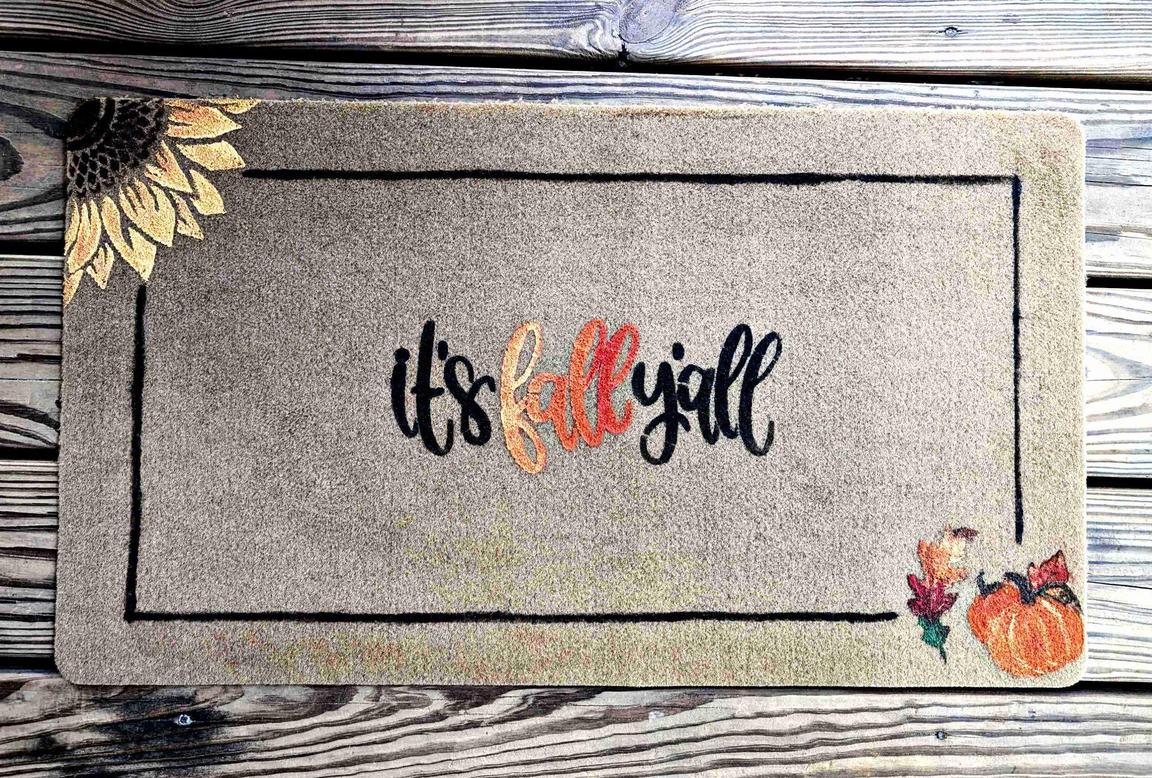 Seasonal Welcome Mat Paint & Sip